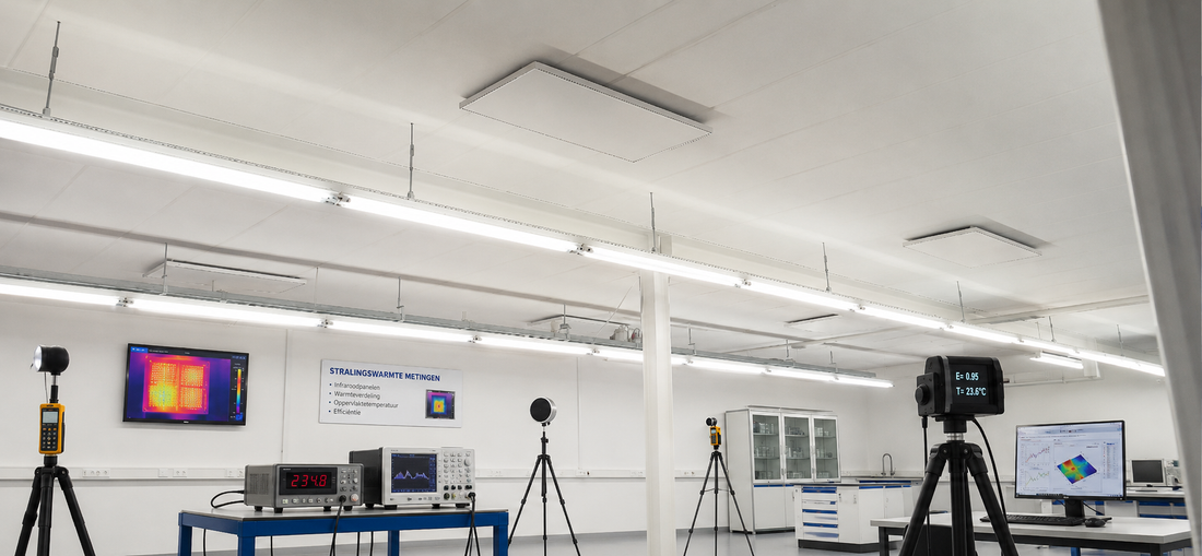 Duitse laboratorium test beste infrarood paneel aan plafond