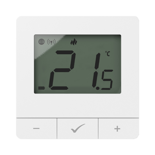 Basis set Wifi-ZigBee thermostaat incl. app Draadloos Opbouw