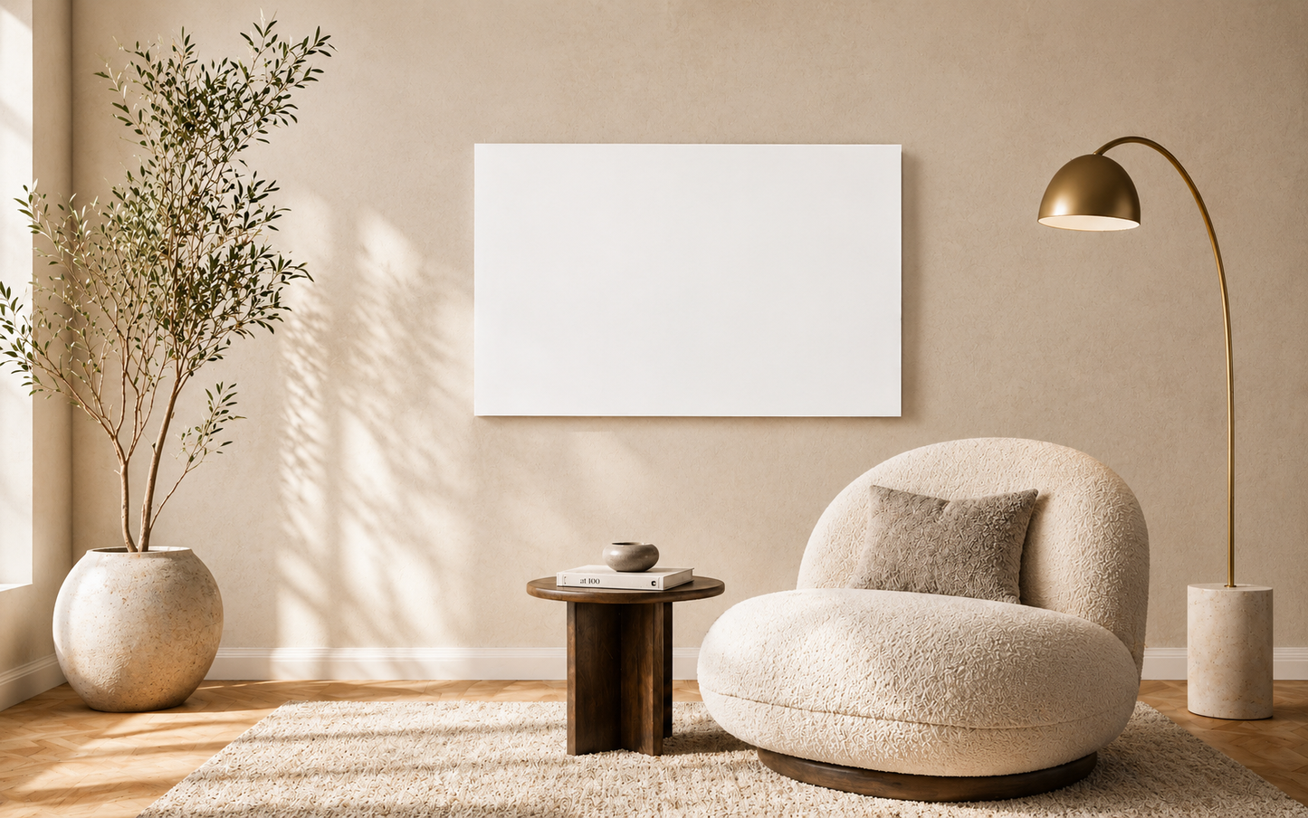 THERON FLAT elektrisch infraroodpaneel voor de woonkamer wit 4