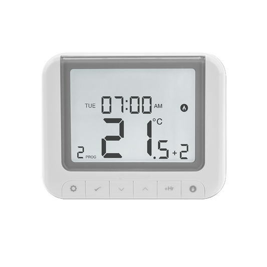 ESA RF868 infrarood thermostaat – groot verlicht display, draadloos 868 MHz 