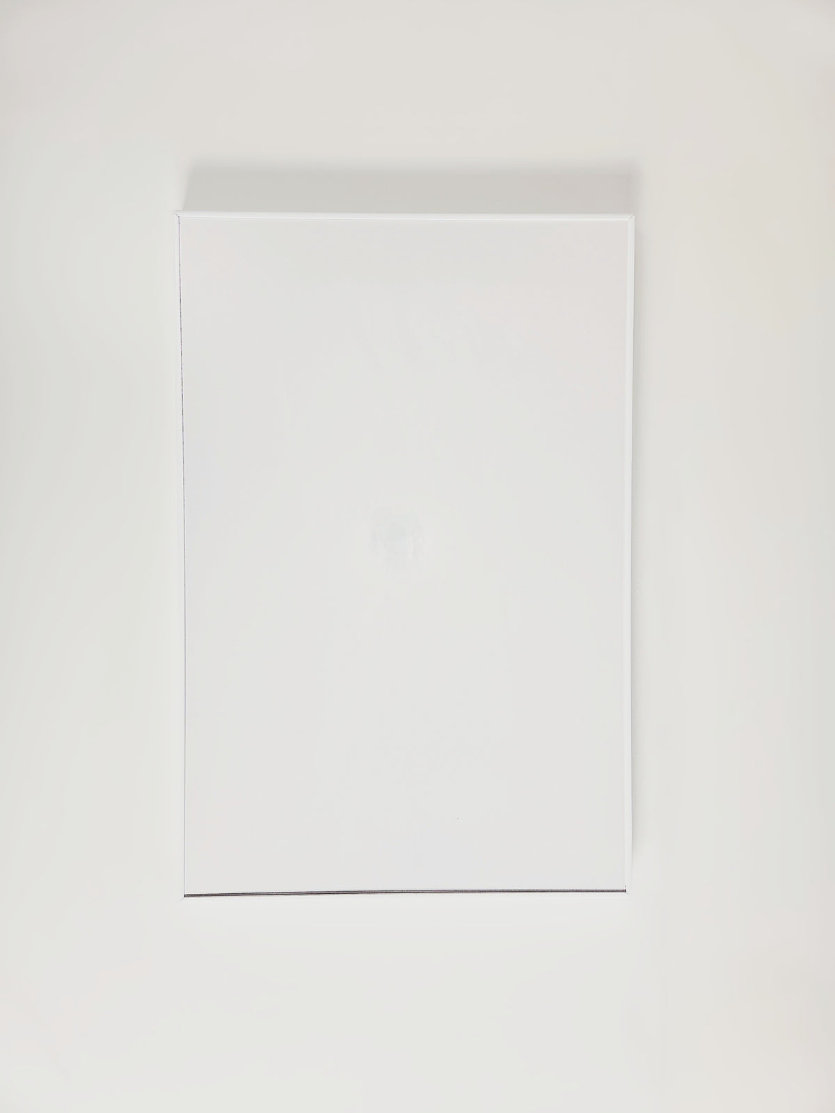:FirTec+® 800W infraroodpaneel 90x60 cm wit met RVS profiel, onderaanzicht